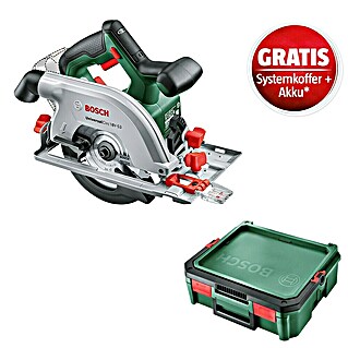 Bosch Power for All 18V Maschinenpaket (Akku-Handkreissäge UniversalCirc 18V-53 (1 Akku) + gratis Systembox)