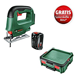 Bosch Power for All 18V Maschinenpaket (Akku-Stichsäge EasySaw 18V-70 (1 Akku) + gratis Systembox)