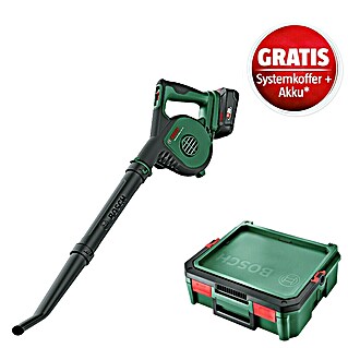 Bosch Power for All 18V Maschinenpaket inkl. Akku-Kit (Akku-Laubbläser UniversalLeafBlower 18V-130 & gratis Systembox)