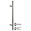 Solid Elements Aluminiumhaustür AF-400 (110 x 210 cm, DIN Anschlag: Rechts)