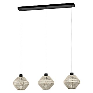 Eglo Hanglamp Midsumer 3-lichts (Crème, E27, Vermogen per lichtbron: 40 W)
