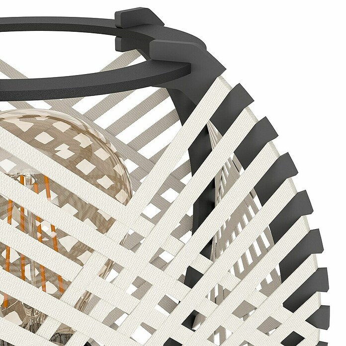 Eglo Led-tafellamp Waverton (l x b x h: 40 x 22 x 40 cm, Crème, E27, Vermogen per lichtbron: 40 W) | BAUHAUS