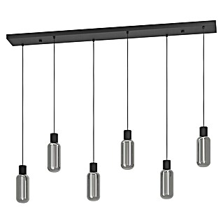 Eglo Hanglamp Maione 6-lichts (Zwart, E27, Vermogen per lichtbron: 4 W)