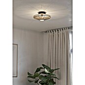 Eglo Plafondlamp Midsumer (l x b x h: 38 x 38 x 17,5 cm, Crème, E27, Vermogen per lichtbron: 40 W) | BAUHAUS