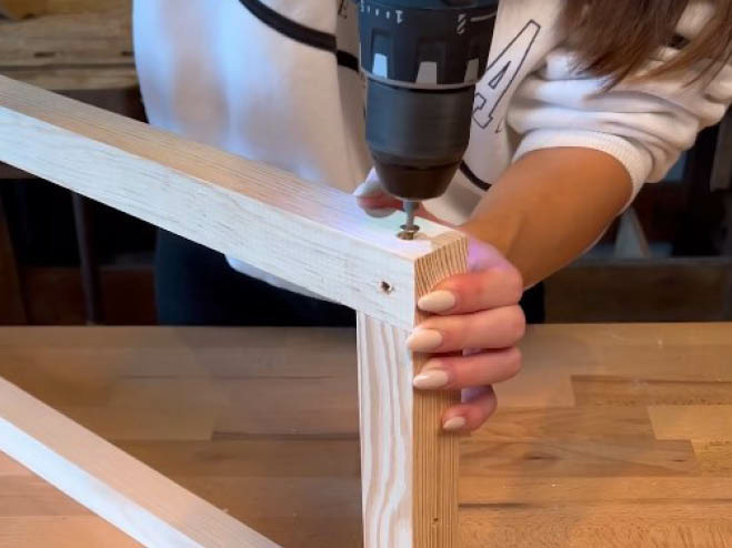 DIY Kaminholzregal