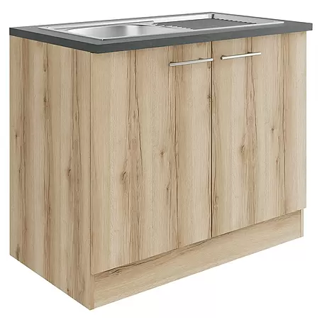 Optifit Livorno290 Spülenunterschrank