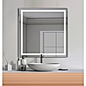 Camargue Espejo con luz LED Aitana (80 x 80 cm, Función antivaho) | BAUHAUS