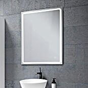 Camargue Espejo con luz LED Kuadro (60 x 80 cm, Sensor) | BAUHAUS