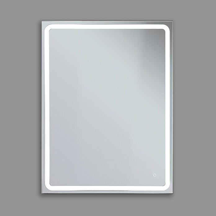 Camargue Espejo con luz LED Kuadro (60 x 80 cm, Sensor) | BAUHAUS
