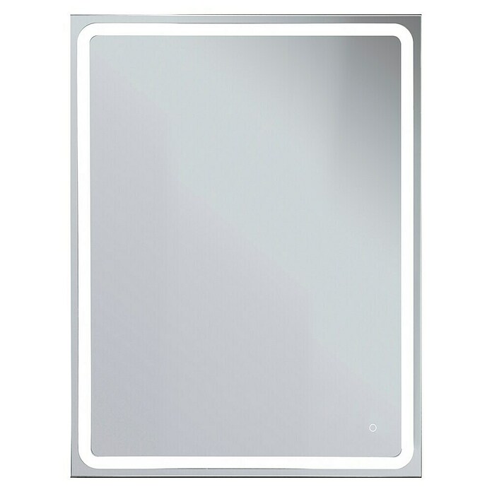 Camargue Espejo con luz LED Kuadro (60 x 80 cm, Sensor) | BAUHAUS