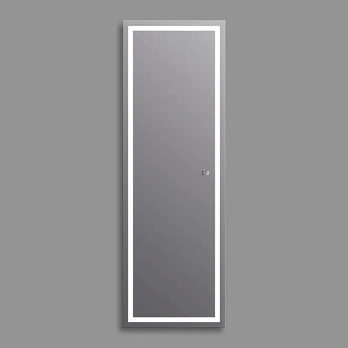 Espejo con luz Aitana Home - 50 x 150 cm, Sensor - Espejo de baño iluminado con diseño minimalista e iluminación LED suave para un toque moderno.