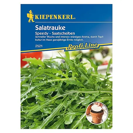 Kiepenkerl Profi-Line Gemüsesamen Saatscheibe Rucola Speedy