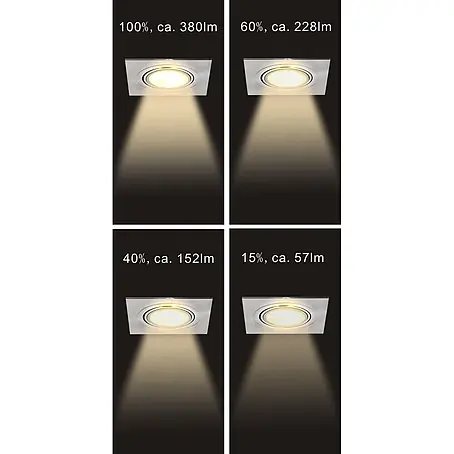 Tween Light  LED-Einbauleuchten-Set eckig