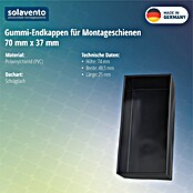 Solavento Endkappen Solavento (30 x 40 x 75 mm, Geeignet für: Schrägdach) | BAUHAUS