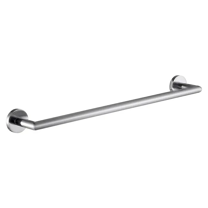 Tauro Baño Steel Toallero de barra - 35 cm, Cromo - Toallero metálico, una solución elegante y práctica para cualquier baño.