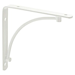 Rei Escuadra de soporte Arch (L x An x Al: 15 x 15 x 2 cm, Blanco)