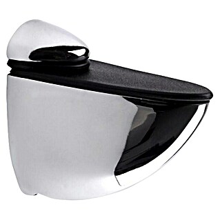 Rei Soporte de pared para estantes 2050 (Carga soportada: 30 kg, Apto para: Estantes, Cromo, Brillante, 2 ud.)
