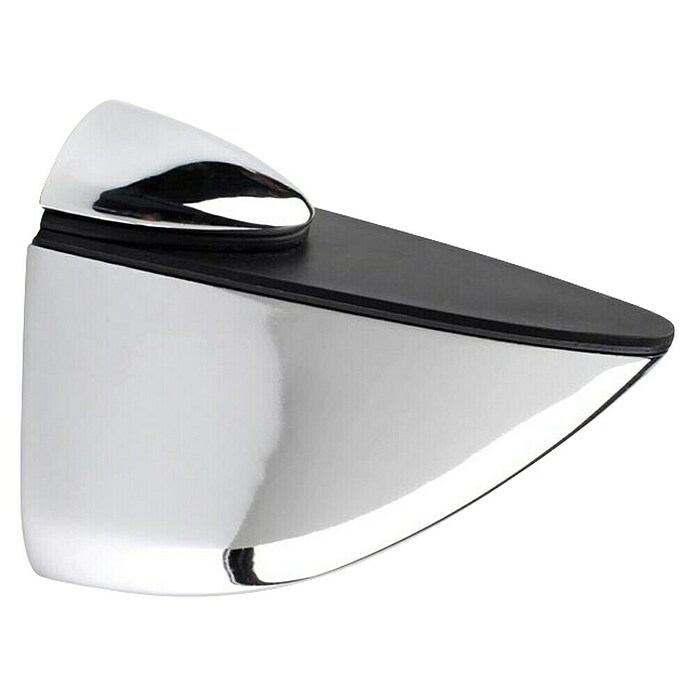 Rei Soporte de pared para estantes (Carga soportada: 40 kg, Apto para: Estantes, Cromo, 1 ud.)