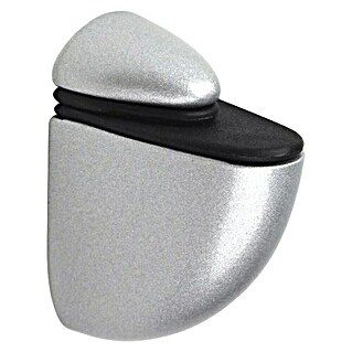 Rei Soporte de pared para estantes 2048 (Carga soportada: 25 kg, Apto para: Estantes, Cromo, 2 ud.)