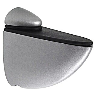 Rei Soporte de pared para estantes 2050 (Carga soportada: 30 kg, Apto para: Estantes, Cromo, Mate, 2 ud.)