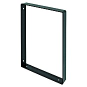 Rei Escuadra de pared recta (L x An x Al: 311 x 211 x 30 mm, Carga soportada: 30 kg, Negro) | BAUHAUS
