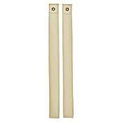 Rei Escuadra de pared (L x An x Al: 435 x 40 x 5 mm, Carga soportada: 20 kg, Crema, Polipiel) | BAUHAUS