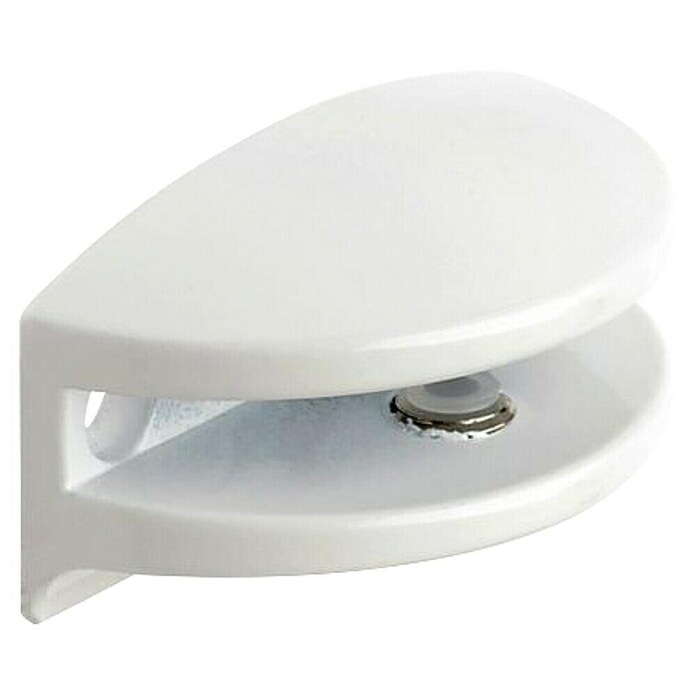 Rei Soporte de pared para estantes 2088 (L x An x Al: 5 x 2,5 x 2,5 cm, Blanco) | BAUHAUS
