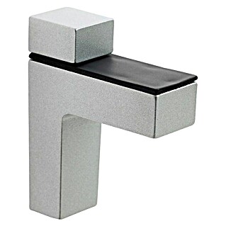 Rei Soporte de pared para estantes 2445 (Carga soportada: 40 kg, Apto para: Estantes, Cromo, 2 ud.)