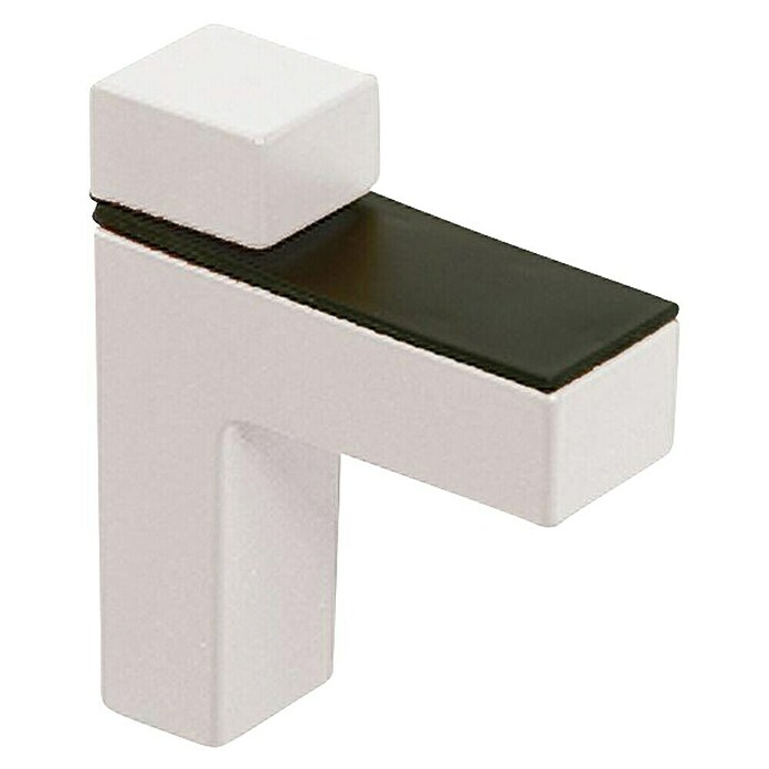 Rei Soporte de pared para estantes (Carga soportada: 40 kg, Apto para: Estantes, Blanco, 2 uds.)