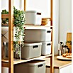 Rotho Aufbewahrungsbox Albula (L x B x H: 39,5 x 23,5 x 17,7 cm, Kunststoff, Weiß, 12 l) | BAUHAUS