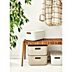 Rotho Aufbewahrungsbox Albula (L x B x H: 39,5 x 23,5 x 17,7 cm, Kunststoff, Weiß, 12 l) | BAUHAUS