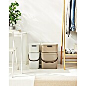 Rotho Aufbewahrungsbox Albula (L x B x H: 39,5 x 23,5 x 17,7 cm, Kunststoff, Weiß, 12 l) | BAUHAUS