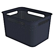 Rotho Aufbewahrungsbox Brisen (L x B x H: 360 x 262 x 211 mm, Kunststoff, Nachtblau, 16 l) | BAUHAUS