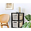 Rotho Aufbewahrungsbox Brisen mit Tower (L x B x H: 366 x 296 x 770 mm, Kunststoff, Cappuccino) | BAUHAUS