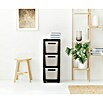 Rotho Aufbewahrungsbox Brisen mit Tower (L x B x H: 366 x 296 x 770 mm, Kunststoff, Cappuccino) | BAUHAUS