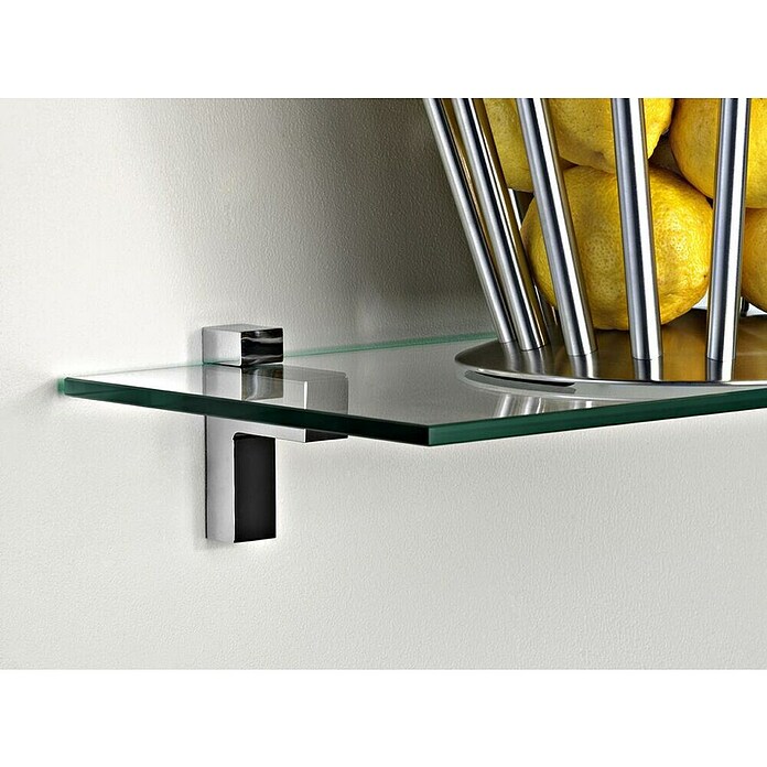 Rei Soporte de pared para estantes (Carga soportada: 40 kg, Apto para: Estantes, Blanco, 2 uds.)