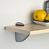 Rei Soporte de pared para estantes (Carga soportada: 40 kg, Apto para: Estantes, Cromo, 1 ud.)