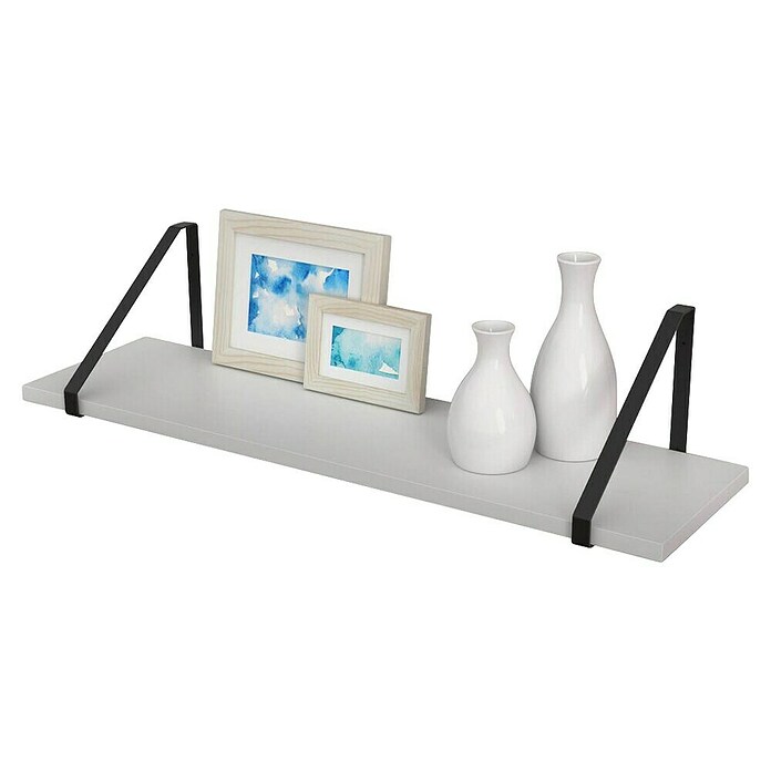 Rei Escuadra de pared Tri (L x An x Al: 246 x 196 x 20 mm, Carga soportada: 15 kg, Negro) | BAUHAUS