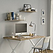 Rei Escuadra de pared recta (L x An x Al: 211 x 106 x 30 mm, Carga soportada: 30 kg, Blanco) | BAUHAUS