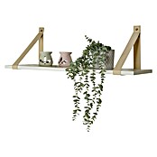 Rei Escuadra de pared (L x An x Al: 435 x 40 x 5 mm, Carga soportada: 20 kg, Crema, Polipiel) | BAUHAUS