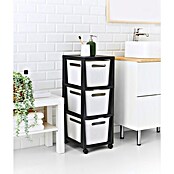 Rotho Aufbewahrungsbox Brisen mit Tower (L x B x H: 366 x 296 x 770 mm, Kunststoff, Weiß) | BAUHAUS