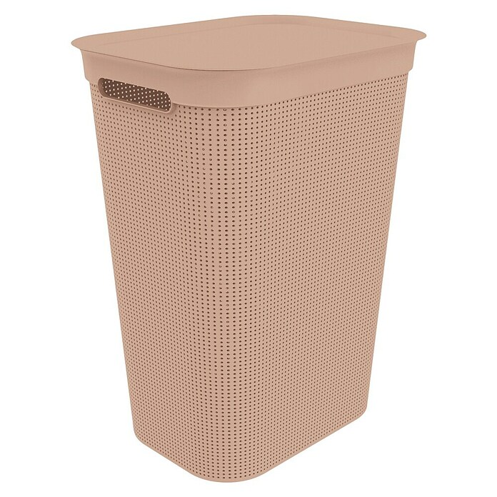 Rotho Wäschesammler Brisen (431 x 340 x 529 mm, Rosa, Kunststoff) | BAUHAUS