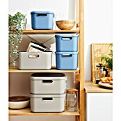 Rotho Aufbewahrungsbox Albula (L x B x H: 39,5 x 23,5 x 17,7 cm, Kunststoff, Horizonblau, 12 l) | BAUHAUS