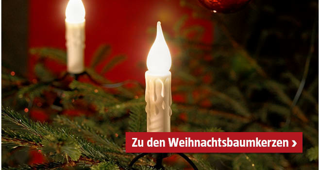 Weihnachtsbaumkerzen