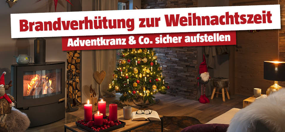 Brandschutz zur Weihnachtszeit