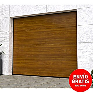 Solid Elements Puerta de garaje seccional PRO (250 x 212,5 cm, Marrón)