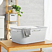 Rotho Wäschekorb Brisen (L x B x H: 596 x 396 x 232 mm, Weiß, 41 l, Kunststoff) | BAUHAUS