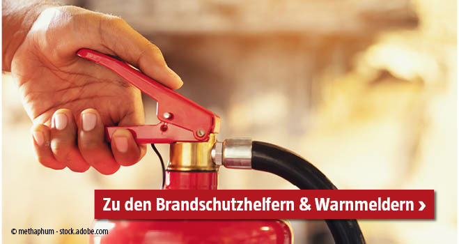 Brandschutzhelfer und Warnmelder