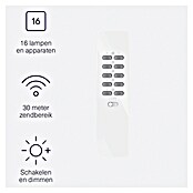 KlikAanKlikUit Afstandsbediening (Passend bij: Start-line ontvangers, Wit) | BAUHAUS