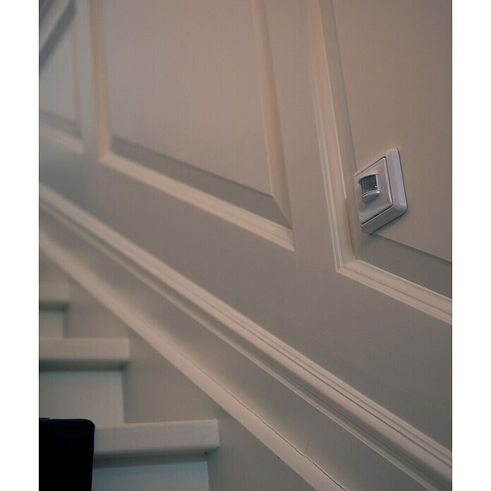 KlikAanKlikUit Draadloze bewegingsensor (Wit, Reikwijdte detectiebereik: 30 m, Detectiehoek: 60 °) | BAUHAUS